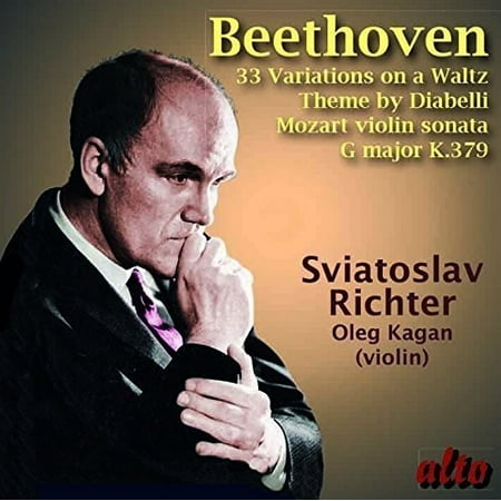 BEETHOVEN: Diabelli Variations Op. 120, MOZART: Violin Sonata in G K.379, Oleg Kagan,