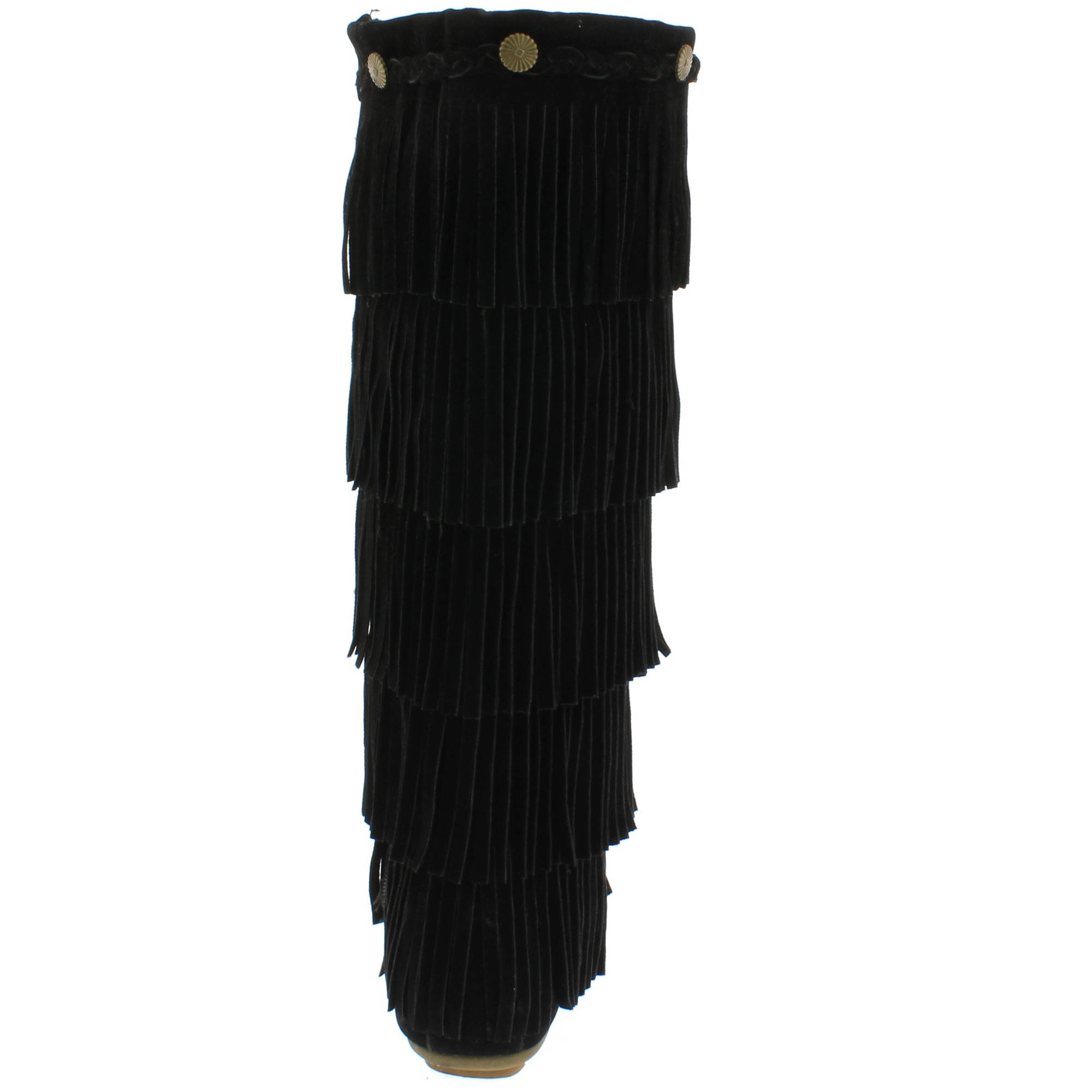 Shoes of Soul Women's Layer Fringe Boots - image 4 of 4