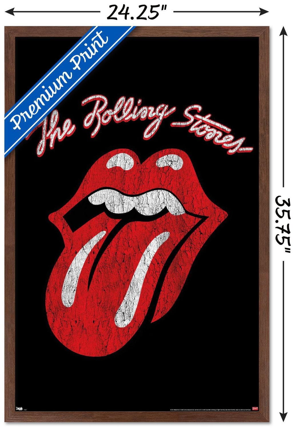 Rolling Stones - Classic Logo Wall Poster