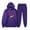 Purple, variant on TJAZFJPA Womens Pant Suit Women's Hoodies Sweatsuit Long Sleeve Matching Joggers Sweatpants 2 Piece Tracksuit Sets Two Piece Outfits for Women Plus Size Pant Suits Formal Summer Outfits
