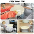 thumbnail image 4 of Silicone Bread Proofing Basket,9Inch Round Foldable Baking Basket, Bread Baking Basket Supplies for Bread Making Essential Tools Beige 9.64*1.57Inch, 4 of 8