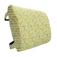 thumbnail image 1 of Pineapple Lumbar Pillow, Fresh and Hawaiian Fruits in Shapes Organic Garden in Summer Season, Soft Back Cushion for Office Chairs with Adjustable Straps, 14" x 13", Multicolor, by Ambesonne, 1 of 7