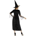 thumbnail image 4 of Halloween Witch Costume for Women, Halloween Gothic Witch Dresses for Fancy Dress Party Orange XXL, 4 of 8