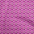 thumbnail image 1 of oneOone Rayon Fuschia Pink Fabric Asian Ornamental Craft Projects Decor Fabric Printed By The Yard 56 Inch Wide, 1 of 4