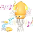 thumbnail image 1 of Pulpo de juguete para bebé, calamar bailando, arrastrándose, con música y LED, 1 of 7