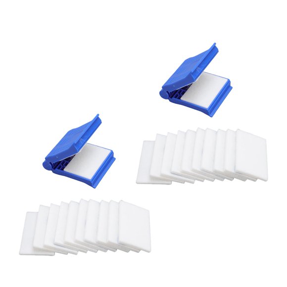Kit de nettoyant en fibre, 2 SET des lingettes d'outil de nettoyage de fibres réutilisables avec des bouteilles de 2pcs pour un usage industriel