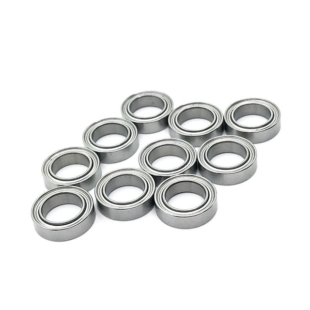 maskred Roulements à Billes en Acier Inoxydable 10piece pour WLtoys 1/18 RC A949 Roulements à Billes Durables en Acier Inoxydable pour WLtoys 1/18 RC 7 * 11 * 3mm 1Set