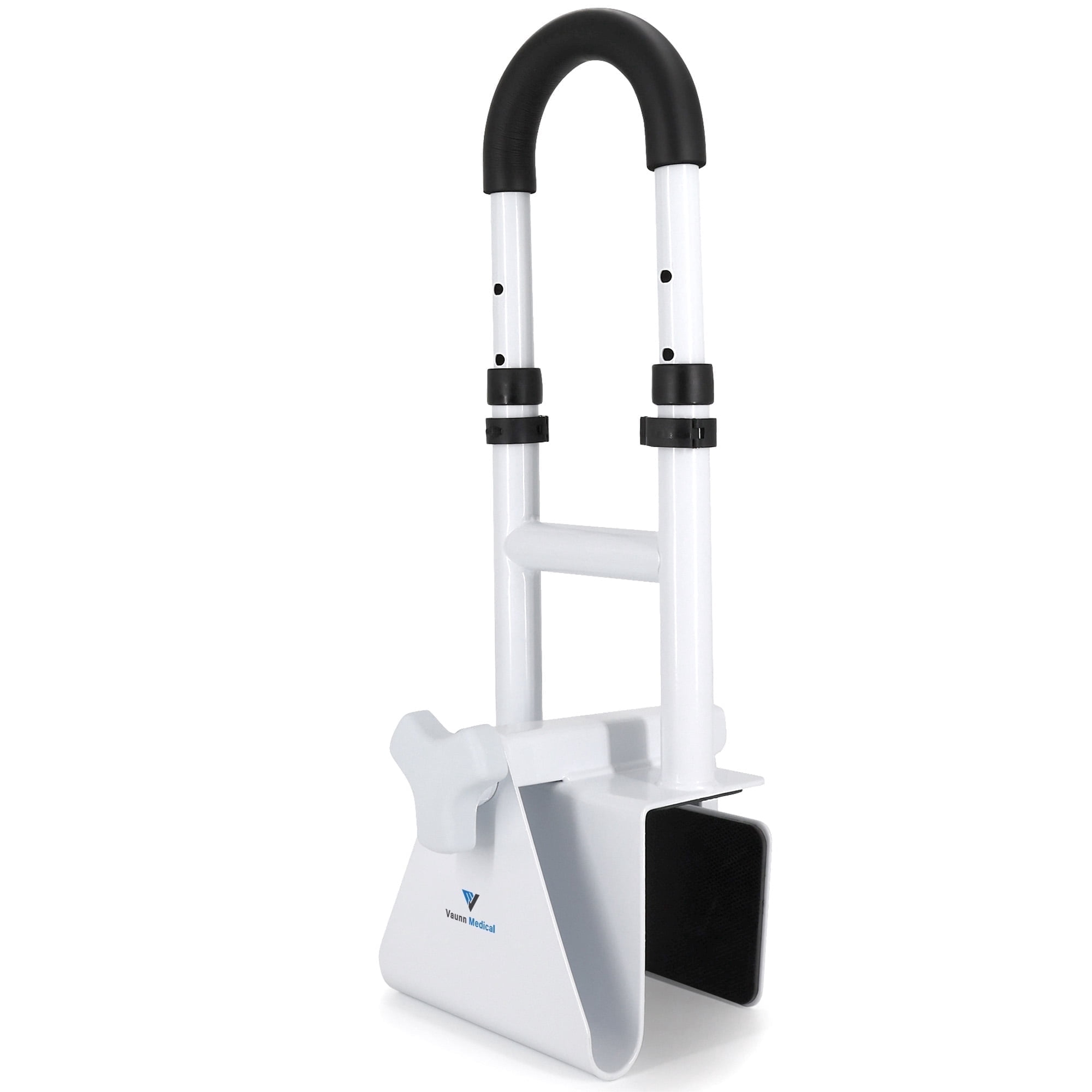 Vaunn Medical Adjustable Bathtub Grab Bar with Safety Rails