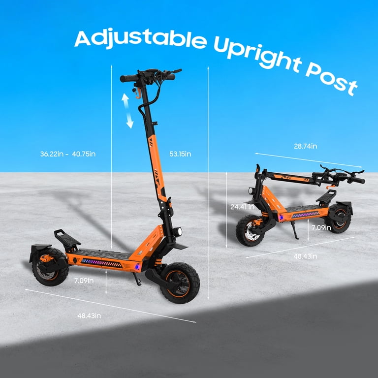 ZVOFB Electric Scooter Adults,31Mph Max Speed & 31 Miles Max Range