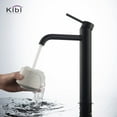 thumbnail image 4 of Kibi Circular Single Handle Bathroom Vessel Sink Faucet, 4 of 4