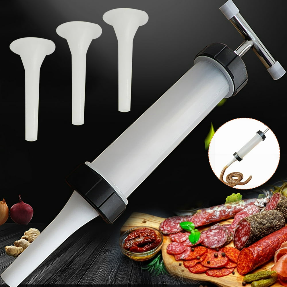 Plastic Manual Meat Sausage Machine Filler Stuffer Sausage Salami Maker