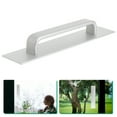 thumbnail image 6 of HOMEMAXS Sliding Door Handle Made of Aluminum Alloy for Home Use Silver Color Easy to Install 6.3 Inches, 6 of 8