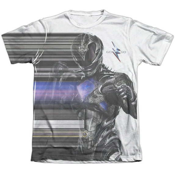 Power Rangers - Black Streak - Short Sleeve Shirt - Small
