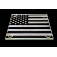 thumbnail image 3 of American Flag 3.5" Etched Glass Coasters by DCM Solutions (Inverted Etch, 4 count), 3 of 5