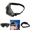 thumbnail image 3 of Gafas De Malla Estilo X400, Gafas Tácticas Universales De Acero Al Carbono Negras, Protección Ocular Airsoft Para Actividades Al Aire Libre 6,9x3,1 Pulgadas, 3 of 7