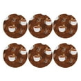 thumbnail image 2 of Disketp Sloths Need More Coffee Funny Coasters,6 Pcs Leather Coasters With Holder, Perfect Housewarming Hostess Gifts,Protect Furniture From Water Marks Scratch And Damage, 2 of 9