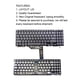thumbnail image 3 of Tholdsy Teclados US Layout Aparato de entrada de PC Red retroiluminada Componentes de computadora Reemplazo para ZenBook Flip 15 UX562F Cuadernos de escritura y cuadernos de bocetos, 3 of 5