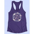 thumbnail image 3 of Earth Laughs In Flowers Racerback Tank Women -Grace Popp Designs, Female XX-Large, 3 of 4
