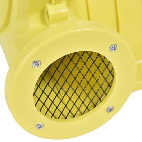 YYAo Bounce House, Castle Theme Kids Inflatable Trampoline, 480 W 0.6 HP Air Blower Pump Fan for Inflatable Bounce House