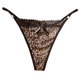 thumbnail image 3 of Gibobby Lencería sexy para mujer Tangas Lencería Bragas Calzoncillos de malla Mujeres Encaje Ropa interior transparente Íntimos sexy(Café Talla única), 3 of 4