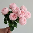 thumbnail image 4 of Kraoden 1 Pcs Artificial Flower Home Decor Portable Single Branch Simulation Rose for Wedding Fake Rose Ecologically Friendly for Party Artificial Flower Exquisite Decor, 4 of 6