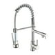 thumbnail image 1 of Grifo mezc para fregadero de acero inoxidable, grifo giratorio de 360 grados solo soporte, grifo rocia extraíble Pta Gloria grifo de la cocina, 1 of 8