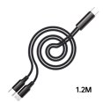 thumbnail image 5 of Efficient Charging Solution Charging Cord Male Type C to Male Type C and USB 5Pin Port Data Sync Cable Fast Charging, 5 of 9