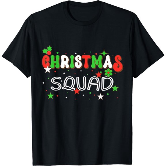 Christmas Morning Squad Xmas Holiday Pajama Matching Family T-Shirt