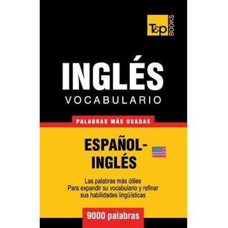 Vocabulario espaÃ±ol-inglÃ©s americano - 9000 palabras mÃ¡s usadas