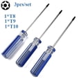 thumbnail image 3 of MYG 3PCS T8 T9 T10 Precision Magnetic Screwdriver for Xbox 360 Wireless Controller, 3 of 10