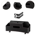 thumbnail image 3 of Organizador de respaldo de asiento, soporte para pañuelos, soporte para teléfono, accesorios para el interior del automóvil Negro, 3 of 8