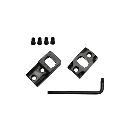 Leupold 2 Piece Dual Dovetail Optic Base Kimber 8400 Short Action, Matte Black