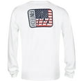 thumbnail image 2 of Fintech Box Logo Freedom Long Sleeve T-Shirt - XL - Brilliant White, 2 of 4