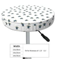 thumbnail image 4 of Daiia Turtle Stool Covers Round,Round Bar Stool Covers Waterproof Bar Chair Covers Washable Stool Cushion Slipcover for 12-14 Inch Chair-13 inch, 4 of 7