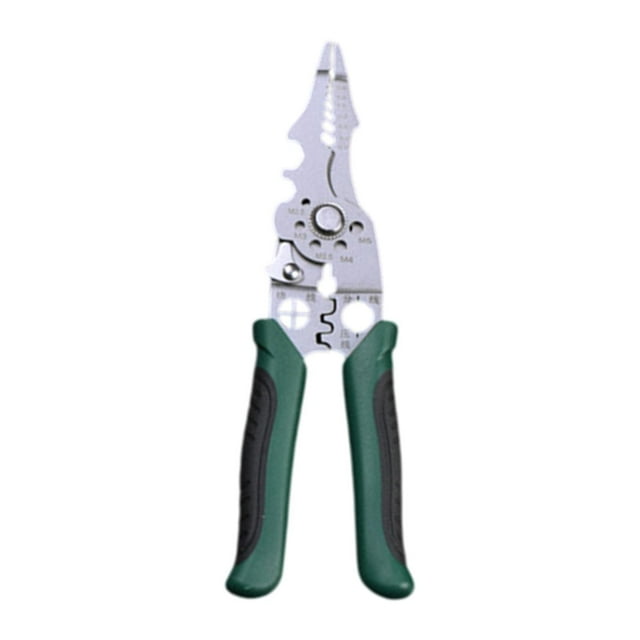 Pelacables portátil para electricista, multifuncional, de acero de alto carbono. Verde