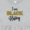 thumbnail image 4 of Inktastic I Am Black History Girls Baby Dress, 4 of 5