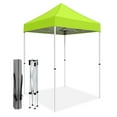 thumbnail image 6 of COOS BAY 5x5 Portable Instant Canopy Tent, Pop Up Outdoor Canopy for Beach, Sports and Camping, Neon Green, 6 of 9