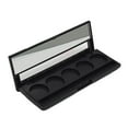 thumbnail image 3 of Caja organizadora de ojos colorete de maquillaje de plástico DIY con 5 divisores shamjiam, 3 of 8