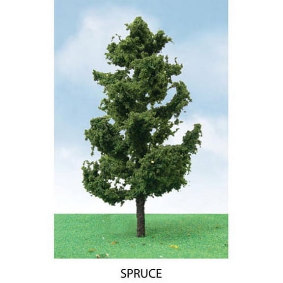 JTT Scenery Products 92317 HO 5-5.5" Pro-Elite Spruce Tree (Pack of 2)