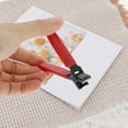 thumbnail image 2 of Unique Bargains 1 Pc Splash-proof Nail Clipper for Women for Men Red, 2 of 7