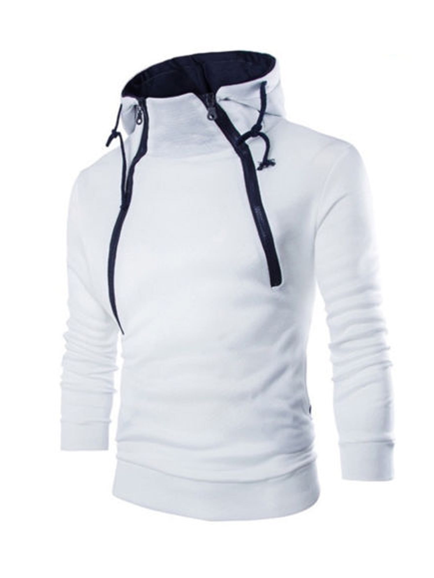 Turtleneck Hoodie Men