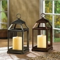thumbnail image 4 of Gallery Of Light Bronze Contemporary Candle Lantern, 4 of 5