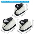thumbnail image 2 of Unique Bargains 0.4 Inch 0.6 Inch 1 Inch Heart Punch, Heart Hole Paper Punch Hole Puncher Shape Punches for Crafting, 3 Pack, 2 of 6