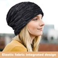 thumbnail image 4 of Gorro de hombre holgado Gorro de invierno Hombre Gorro de gorro fresco hombre forrado con gorro de punto, 4 of 7