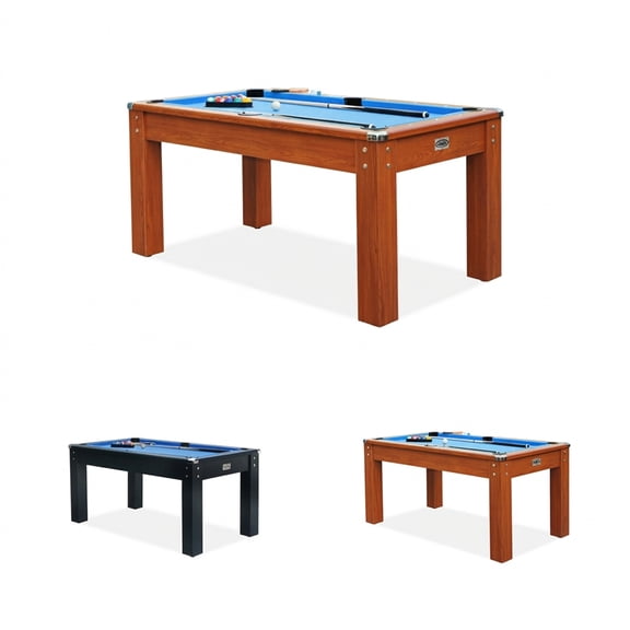 RACK Bolton 5.5-Foot Billiard/Pool Table (Brown)