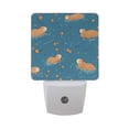 thumbnail image 6 of Yayeee LED Plug in Night Light for The Home with Auto Dusk to Dawn Light Sensors, 2 Pack, Capybaras Swimming, 6 of 6