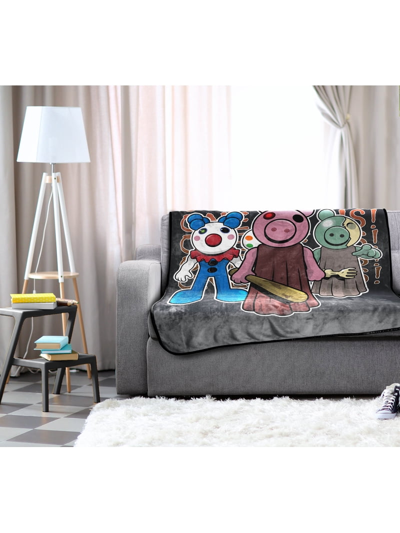 Cozy & Cute Piggy One Of Us 46x60 inch Silk Touch Throw, 100