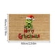 thumbnail image 2 of Alfombra navideña de Grinch, felpudo navideño antideslizante, lavable con reverso de goma, alfombra de invierno para uso en interiores y exteriores, decoraciones de baño de Grinch, 2 of 2