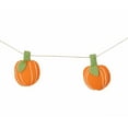 thumbnail image 4 of De Kulture Works Wool Felt Pumpkin Garland 48 Inches Eco Friendly Halloween Wall Hanging, 4 of 5