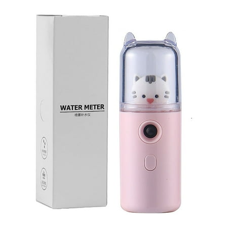 

2024 New New Cartoon Cute Pet Water Replenishment Instrument Spray Instrument Face Steamer Handheld USB Charging Mini Humidifier